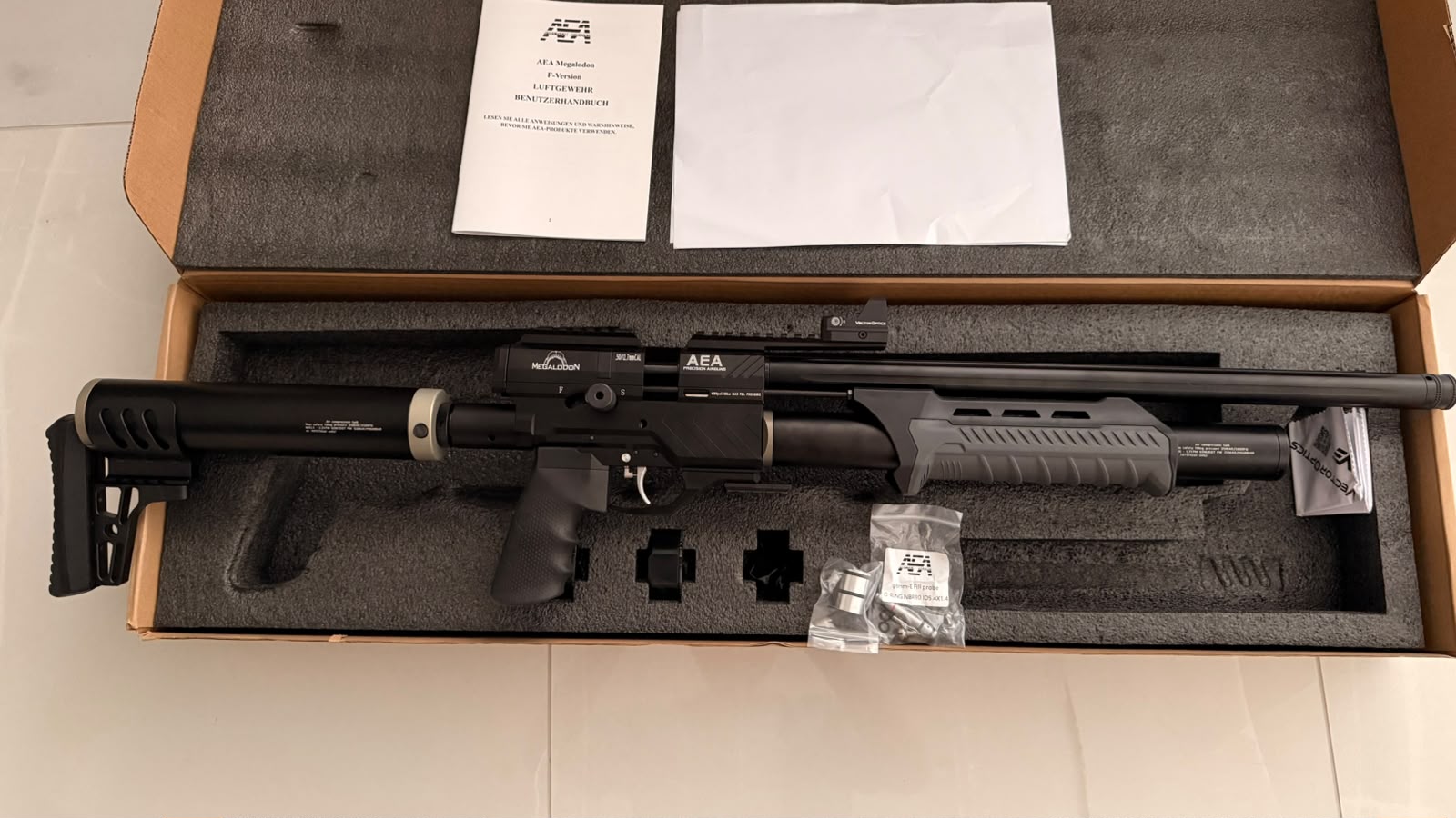 AEA Megalodon MK1 F-Serie Detail